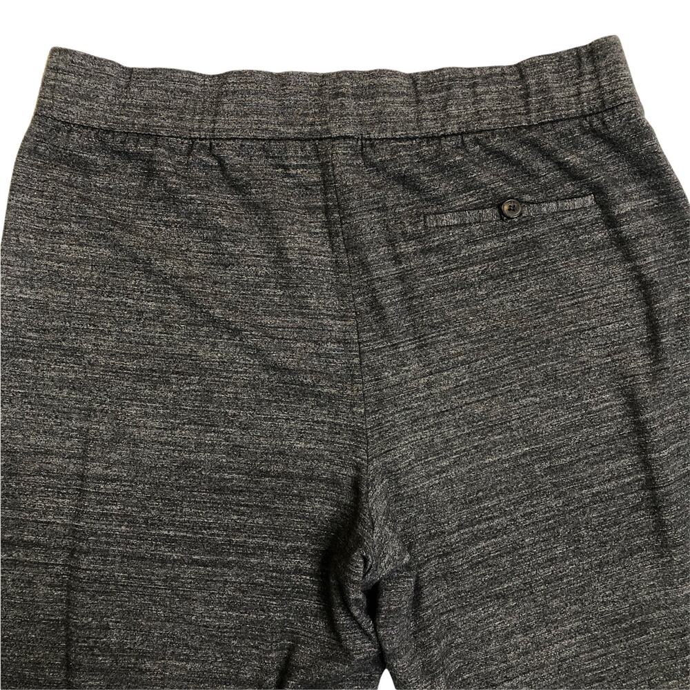 Halston Heritage  Gray Sweatpants Joggers Black Tuxedo Stripe XL - Picture 2 of 6